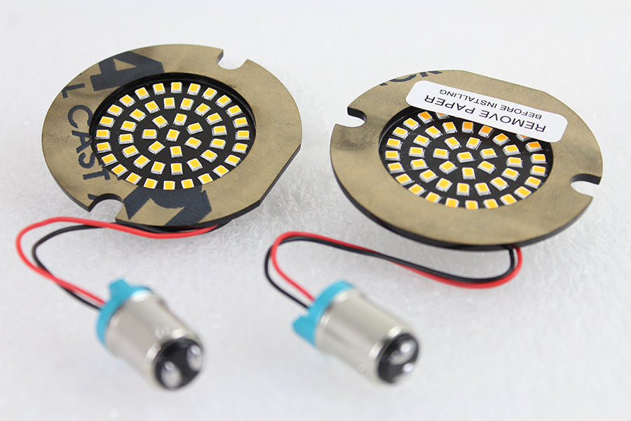 HARLEY Cyron Wide View Blinker Einsatz Set Passend für 0-  Custom, Anwendung