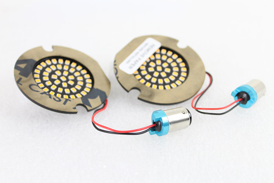 HARLEY Cyron Wide View Blinker Einsatz Set Passend für 0-  Custom, Anwendung