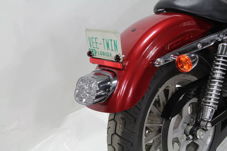HARLEY Lay Down Rücklicht-Baugruppe, getöntes LED, passend für FLT ab 1999
