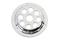 HARLEY Chrome 6 inch Horn Face with Holes Fits 1942-1947 EL,   1942-1947 FL,