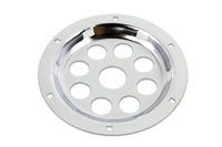 HARLEY Chrome 6 inch Horn Face with Holes Fits 1942-1947 EL,   1942-1947 FL,
