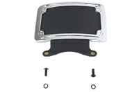 HARLEY Chrom Nummernschildrahmen gebogen Passend für 2010-UP FLHX, 2010-UP FLTRX,