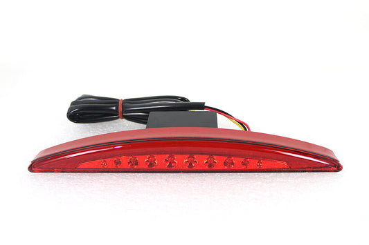 HARLEY Slice Style LED Fender Mount Tail Lamp with Red Lens fits 2013-UP FXSB,