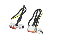 HARLEY Chrom-LED-Blinkerset passend für 2009-2016 FLT, Hydraulikkupplung 2016-2017 FLSS, Hydraulikkupplung