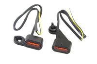 HARLEY Schwarzes LED-Blinkerset passend für 2004-2018 XL,