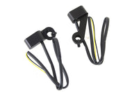 HARLEY Schwarzes LED-Blinkerset passend für 2004-2018 XL,