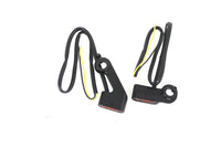 HARLEY Schwarzes LED-Blinkerset Passend für 2007-2017 FLT, mechanische Kupplung 2015-2018 FLST, mechanische Kl
