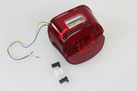 HARLEY Red Lens Tail Lamp with LED Turn Signals fits 1999-2013 FL,   1999-2013 FX,   1999-2013 XL,