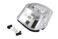HARLEY Chrom-Rücklicht mit LED-Blinkern, passend für FL 1999–2013, FX 1999–2013, XL 1999–2013