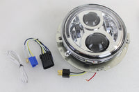 HARLEY 7 inch LED Headlamp Assembly Chrome fits 2014-UP FLT,