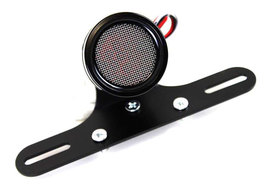 HARLEY LED Search Light Tail Lamp Assembly Black Fits 0-  Custom, application