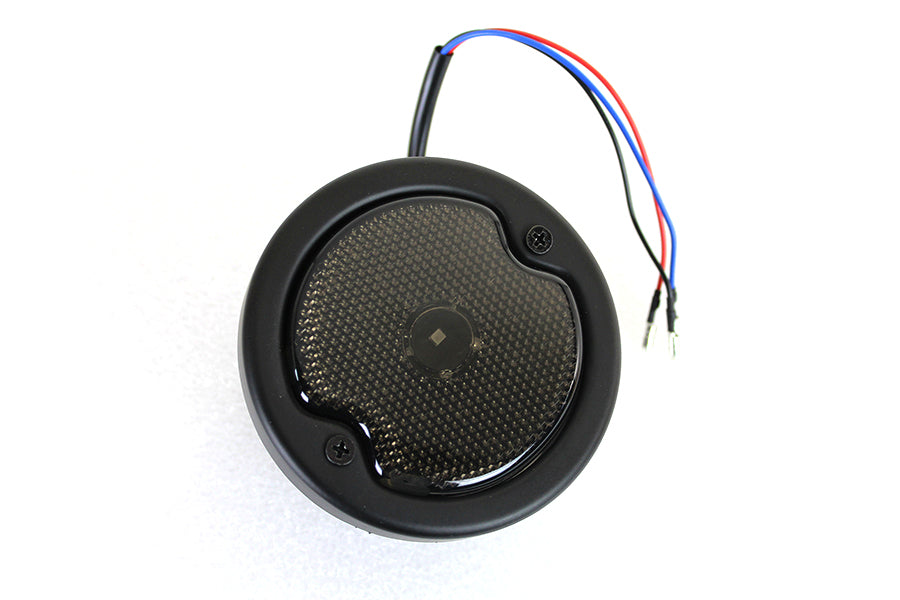 HARLEY Round LED Tail Lamp Black fits 0-  Custom, application