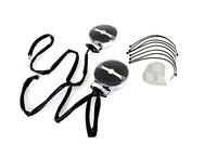 HARLEY Amber LED Flache Blinkerlinse Set Passend für 2001-2017 FLSTC, Modelle mit flachen Blinkerlinsen