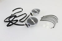 HARLEY Amber LED Flache Blinkerlinse Set Passend für 2001-2017 FLSTC, Modelle mit flachen Blinkerlinsen