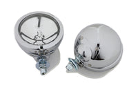 HARLEY 4-1/2 Zoll Spotlampen-Set mit 12-Volt-Glühbirne Passend für 1964-1984 FL, 1979-UP FLT, 1979-UP FLT,