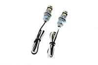 HARLEY Chrome Burdett Kennzeichenschrauben-Set mit LED Passt 0-  Sonderanfertigung, Anwendung
