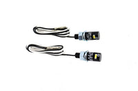 HARLEY Black Burdett Kennzeichenschrauben-Set mit LED Passt für 0-  Custom, Anwendung
