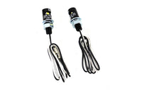 HARLEY Black Burdett Kennzeichenschrauben-Set mit LED Passt für 0-  Custom, Anwendung