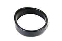 HARLEY 5-3/4 inch Visor Style Headlamp Trim Ring Black fits 2004-UP XL,  2016-UP XL,  1994-2017 FXD,  1994-2015 FXLR,  1994-2015 FXST,  1994-2015 FXSTB,  2008-2017 FLSTSB,  2008-2017 FXS,  2016-2017 FXSE,  1994-1999 FXSTC,