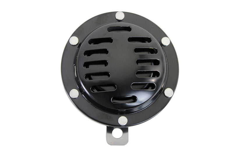 HARLEY Universal Style 12 Volt Black Horn Fits 0-  Custom, application
