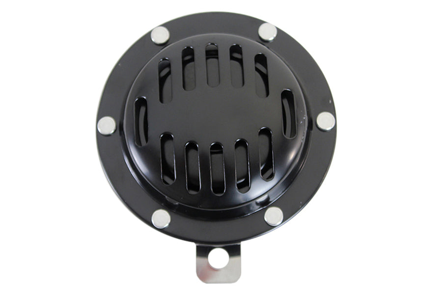 HARLEY Universal Style 6 Volt Schwarz Horn Passend 0-  Custom, Anwendung bei klassischen Modellen 0-  Custom,