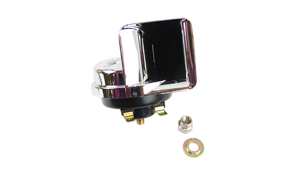 HARLEY Chrom-„Kuhglocken“-Hupe passend für 1990–2019 FLT,