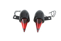 HARLEY Torpedo Bullet Lampen Set Schwarz mit Halterungen Passt 0-  Custom, Anwendung