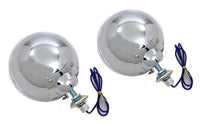 HARLEY H-3 Zusatzscheinwerfer-Set Passend für 1964-1984 FL, 1979-UP FLT, 1979-UP FLT, 1986-UP FLST,
