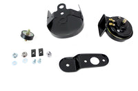 HARLEY Softail Horn Kit with Black Cover fits 1984-1999 FLST,   1984-1999 FXST,