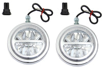 HARLEY 4-1/2 Zoll LED-Zusatzscheinwerfer-Set Passend für 1968-UP FL,   1968-UP FL,