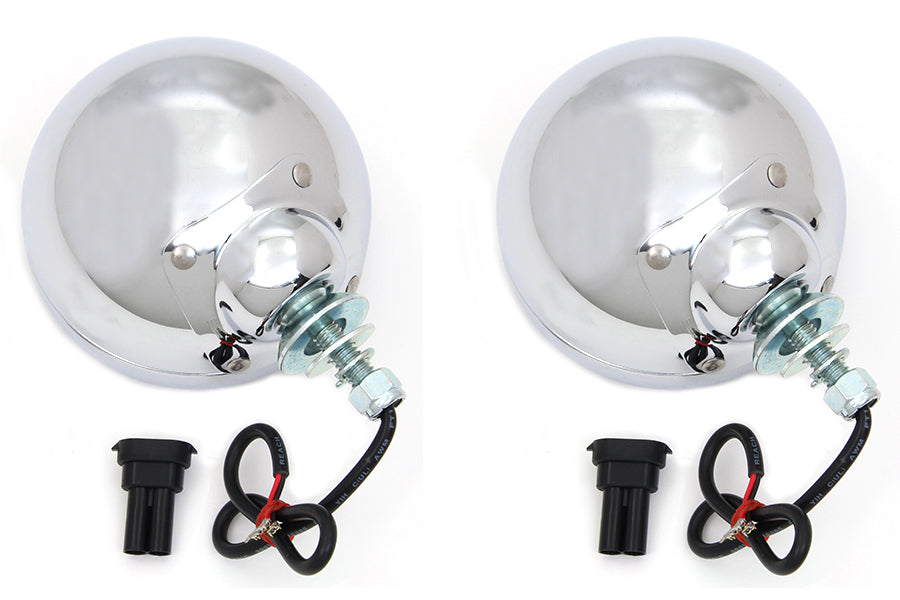 HARLEY 4-1/2 Zoll LED-Zusatzscheinwerfer-Set Passend für 1968-UP FL,   1968-UP FL,