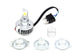 HARLEY White LED H4 Replacement Bulb Kit fits 0-  Custom,