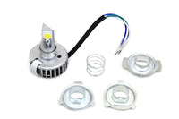 HARLEY White LED H4 Replacement Bulb Kit fits 0-  Custom,