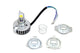 HARLEY White LED H4 Replacement Bulb Kit fits 0-  Custom,