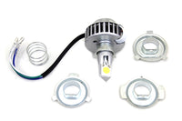 HARLEY White LED H4 Replacement Bulb Kit fits 0-  Custom,