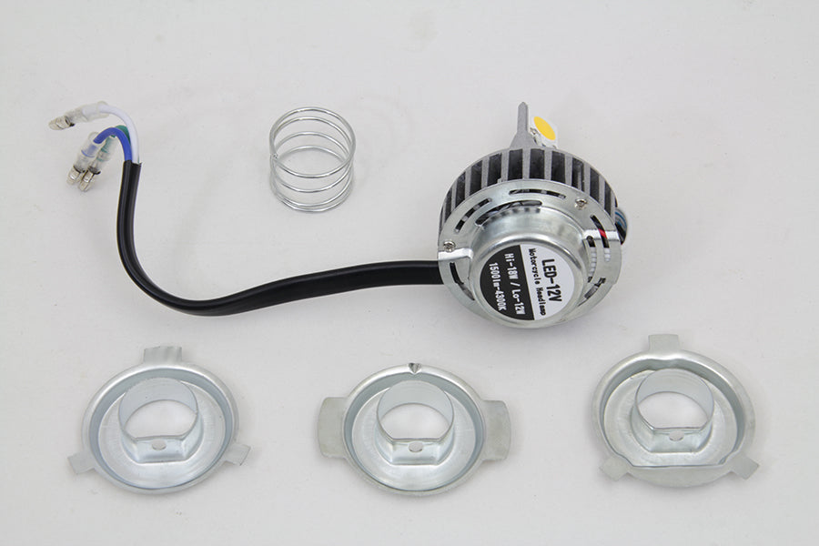 HARLEY Yellow LED H4 Replacement Bulb Kit fits 0-  Custom,