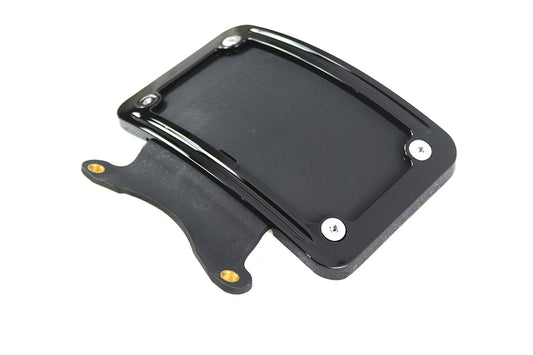 HARLEY Gebogener Kennzeichenrahmen Schwarz Passend für 2010-UP FLHX, 2010-UP FLTRX,