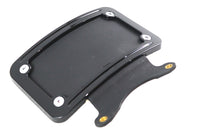 HARLEY Gebogener Kennzeichenrahmen Schwarz Passend für 2010-UP FLHX, 2010-UP FLTRX,