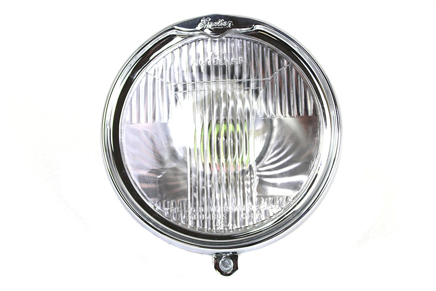 Indian Large 6 Volt Headlamp