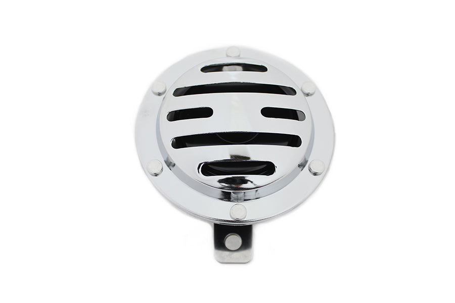 HARLEY Slotted Style 12 Volt Horn Chrome fits 0-  Custom, application
