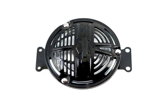 HARLEY Replica Delco Remy Black 6 Volt Horn fits 1942-1948 WL,   1942-1948 UL,   1942-1948 FL,   1942-1957 G,