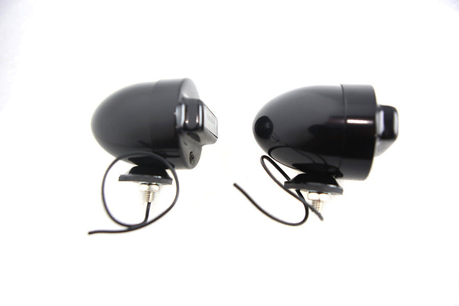 HARLEY Blackout Bullet Lampenset Mattschwarz Passend für 0- Custom, Anwendung