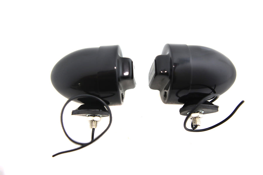 HARLEY Blackout Bullet Lampenset Mattschwarz Passend für 0- Custom, Anwendung