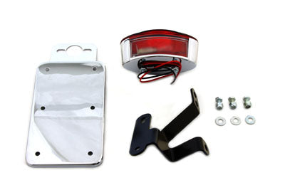 HARLEY Kennzeichenhalterung mit Rücklicht Cateye Style, passend für 2004-UP XL,