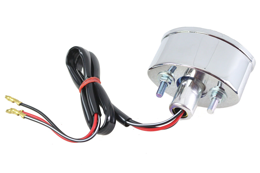HARLEY Micro Oval Rücklicht Chrom Passend für 0- Custom, Anwendung