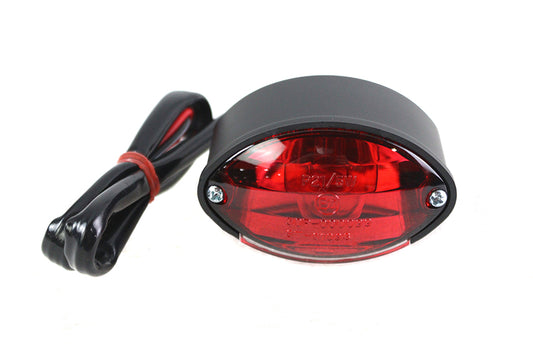 HARLEY Micro Oval Tail Lamp Black Fits 0-  Custom, application