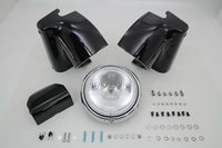 HARLEY Black Headlamp Cowl Kit fits 1986-2017 FLST,