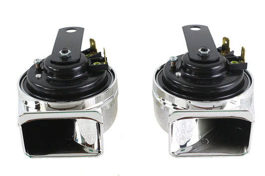 HARLEY Mini Turbine Horn Set Fits 0-  Custom, application