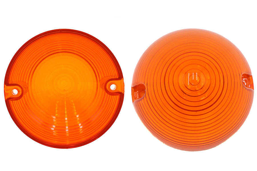 HARLEY Bullistic Blinkergläser, gelb, passend für 1963-1984 FL, 1963-1984 FLH, 1963-1984 FL, 1963