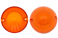 HARLEY Bullistic Blinkergläser, gelb, passend für 1963-1984 FL, 1963-1984 FLH, 1963-1984 FL, 1963
